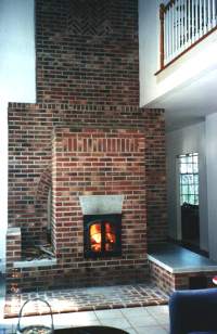 Masonry heater by Stephen Bushway