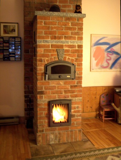 Small brick heater by Martin Palmer