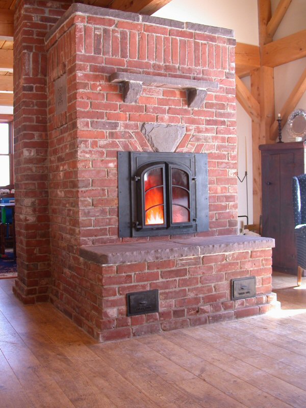 Brick heater by William Davenport