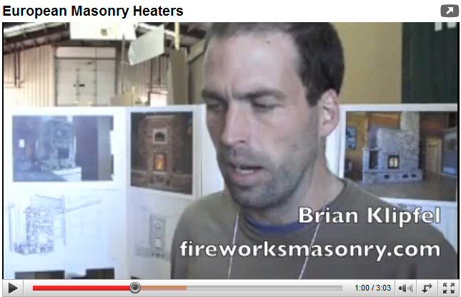 Brian Klipfel masonry heater video